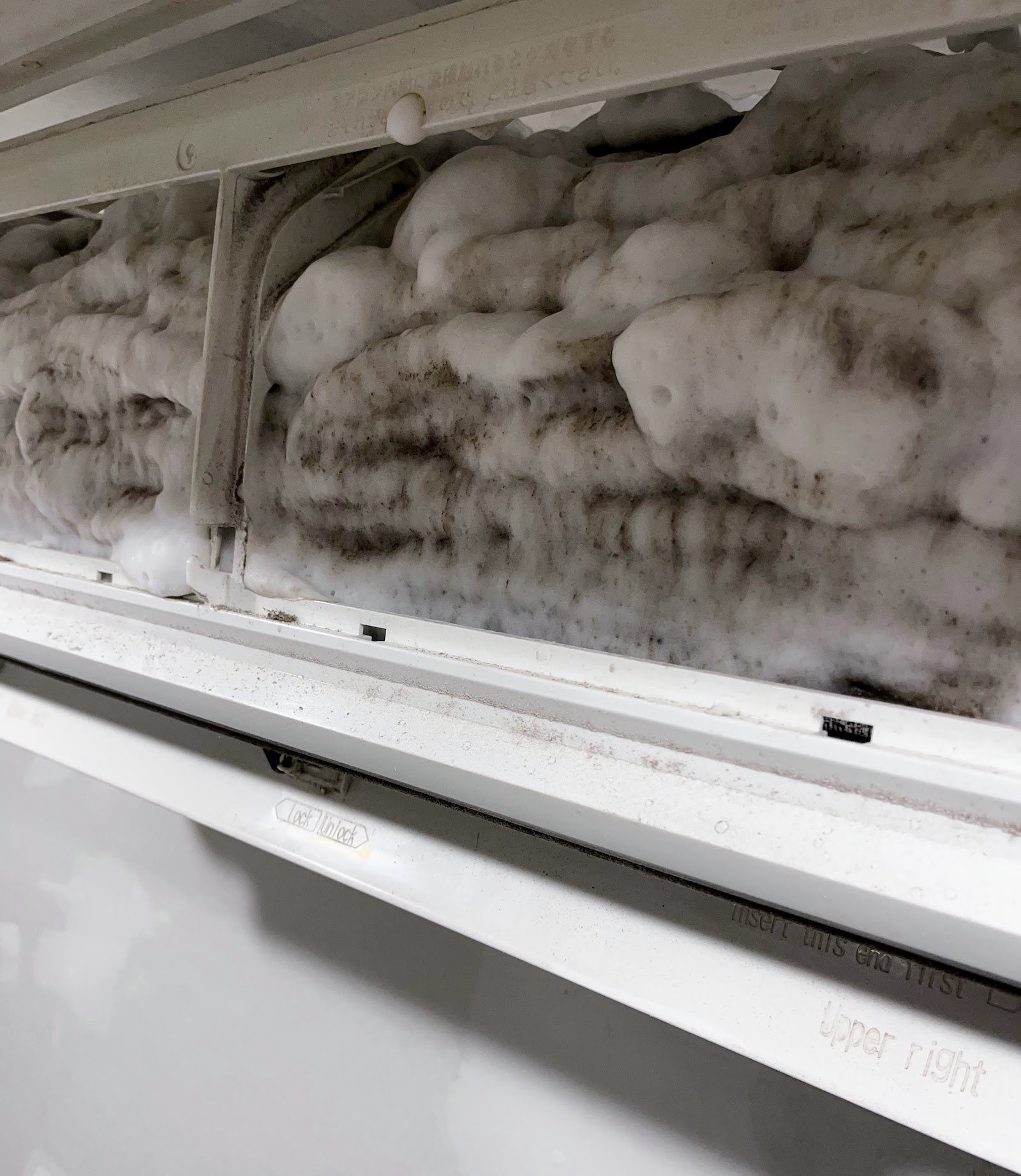 Clean AirPro system in final maintenance check